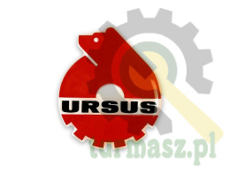 Emblemat. naklejka wypukła 3D-w3 ORYGINAŁ URSUS ( sprzedawane po 4 )