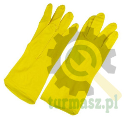 Rękawice ochronne gumowe flokowane XL 50g ogólne prace mechaniczne oraz rolnictwo i ogrodnictwo ( sprzedawane po 12 )