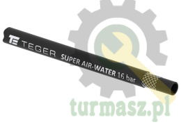 Wąż do sprężonego powietrza i wody SUPER AIR-WATER - DN10 - 16 bar / 1.6 Mpa TEGER (sprzedawane po 50m)