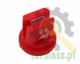 Rozpylacz płaskostrumieniowy wkładka ceramiczna czerwony Dysza WRC ASJ ( sprzedawane po 20 )