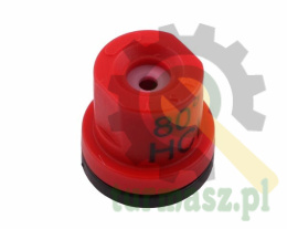Rozpylacz wirowy o pustym stożku wkładka ceramiczna czerwony Dysza HCI80 ASJ ( sprzedawane po 20 )