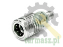 Szybkozłącze hydrauliczne gniazdo EURO M22x1.5 GZ Push-pull long (9100822GL) VOIMA (opakowanie 50szt)