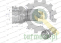 Szybkozłącze hydrauliczne gniazdo M16x1.5 gwint zewnętrzny EURO (9100816G) (ISO 7241-A) Waryński
