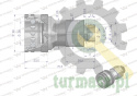 Szybkozłącze hydrauliczne gniazdo M18x1.5 gwint zewnętrzny EURO (9100818G) (ISO 7241-A) Waryński (opakowanie 50szt)