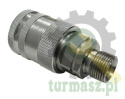 Szybkozłącze hydrauliczne gniazdo M20x1.5 gwint zewnętrzny EURO PUSH-PULL (9100822G) (ISO 7241-A) Waryński