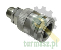 Szybkozłącze hydrauliczne gniazdo M20x1.5 gwint zewnętrzny EURO PUSH-PULL (9100822G) (ISO 7241-A) Waryński
