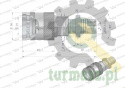 Szybkozłącze hydrauliczne gniazdo long z eliminatorem ciśnienia M20x1.5 gwint zewnętrzny EURO PUSH-PULL (ISO 7241-A) Waryński