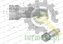 Szybkozłącze hydrauliczne gniazdo z eliminatorem ciśnienia long M20x1.5 gwint zewnętrzny EURO (ISO 7241-A) Waryński
