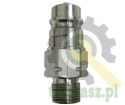 Szybkozłącze hydrauliczne wtyczka M20x1.5 gwint zewnętrzny EURO (9100822W) (ISO 7241-A) Waryński