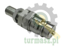 Szybkozłącze hydrauliczne wtyczka long M16x1.5 gwint zewnętrzny EURO (9100816W) (ISO 7241-A) Waryński