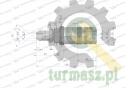 Szybkozłącze hydrauliczne zrywalne seria WIA3CV (3CFPV) 68 l/min gniazdo long 7/8" UNF gwint zewnętrzny EURO PUSH-PULL (ISO 7241