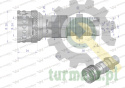 Szybkozłącze hydrauliczne gniazdo z eliminatorem ciśnienia long M22x1.5 gwint zewnętrzny EURO (9100822GL) (ISO 7241-A) Waryński