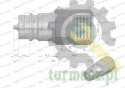 Szybkozłącze hydrauliczne wtyczka z eliminatorem ciśnienia M22x1.5 gwint wew. EURO (ISO 7241-A) Waryński