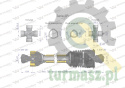 Wał przegubowo-teleskopowy 760-1070mm 270Nm szerokokątny CE 2020 seria 2R WARYŃSKI